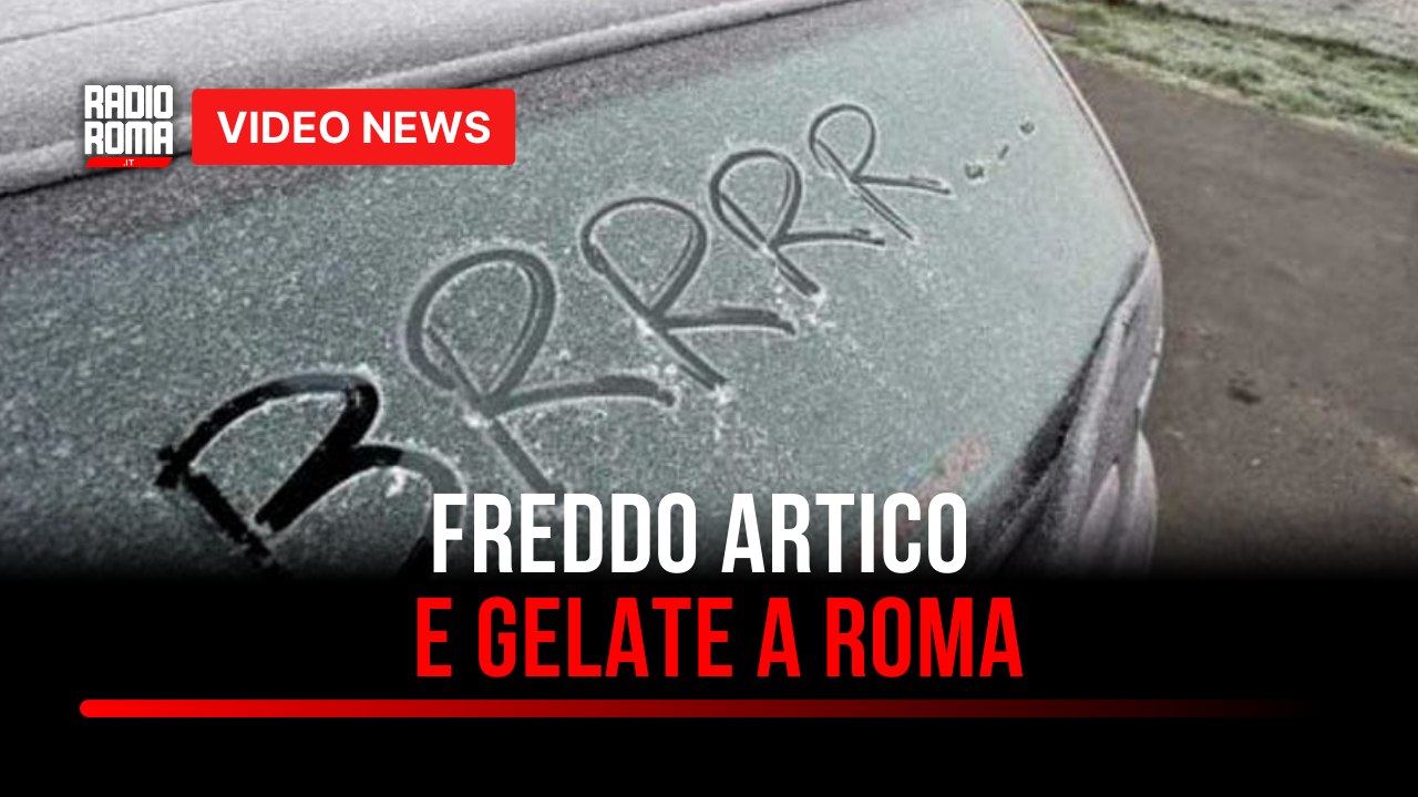 Freddo artico e gelate a Roma