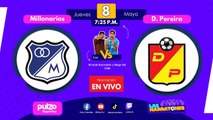 🔴 EN VIVO: Millonarios vs Deportivo Pereira – Liga BetPlay HOY | Minuto a Minuto