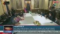 Acting president Delcy Rodriguez reaffirms diversification of the country's economic relations