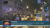 French farmers' protest against EU-Mercosur free trade deal reaches Paris