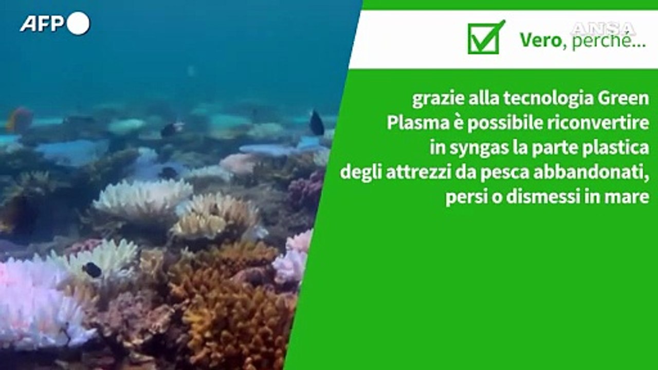 Ansa VERIFIED - E' vero che le "reti fantasma" possono essere trasformate in energia?