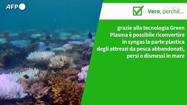 Ansa VERIFIED - E' vero che le reti fantasma possono essere trasformate in energia?
