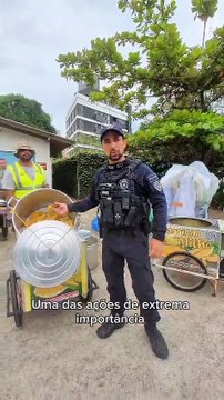 Cozinha em condições precárias vendia alimentos em praia paradisíaca de Florianópolis; veja fotos