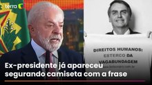 Em indireta a Bolsonaro, Lula diz que golpistas viam direitos humanos como 'esterco da bandidagem'