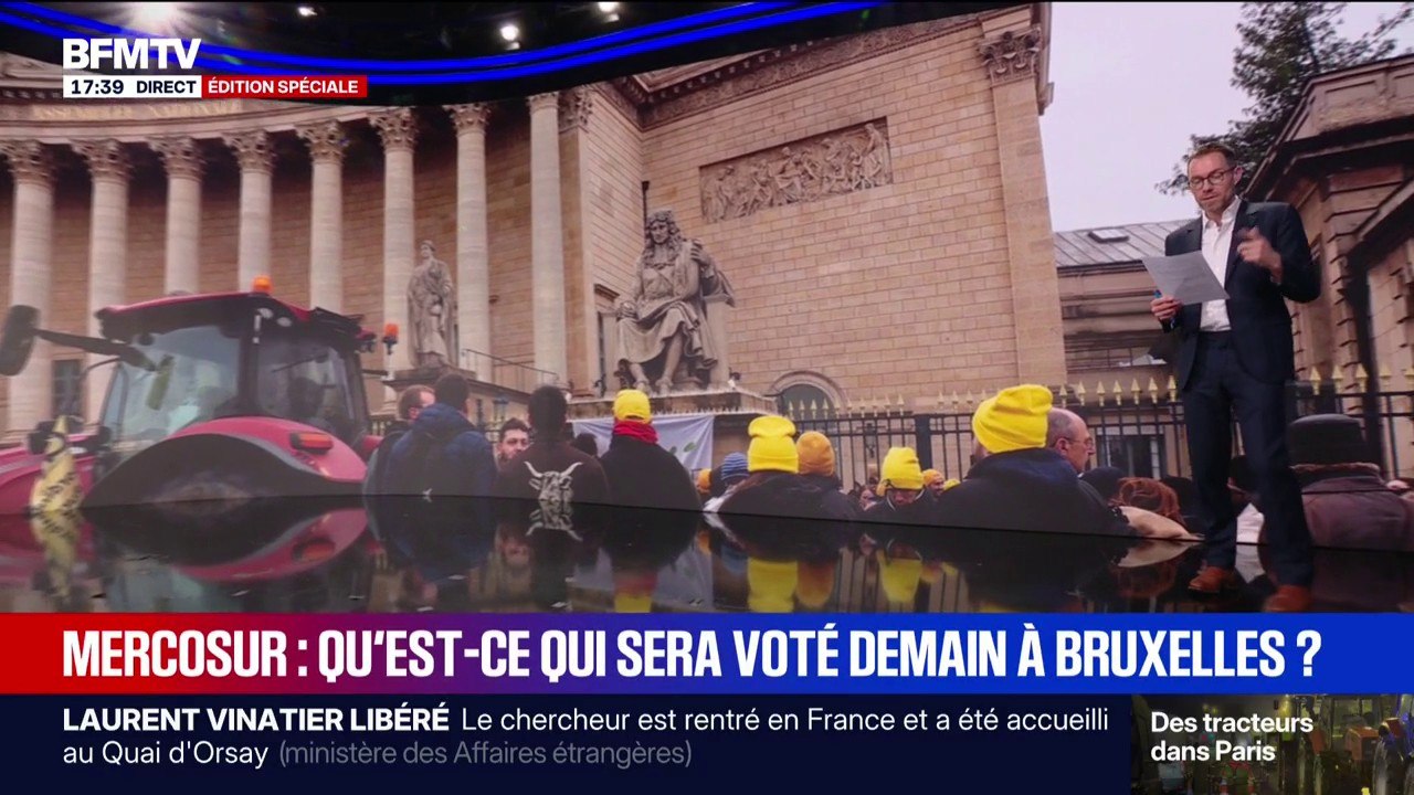 LES ÉCLAIREURS - Mercosur: qu'est-ce qui sera voté ce vendredi à Bruxelles ?