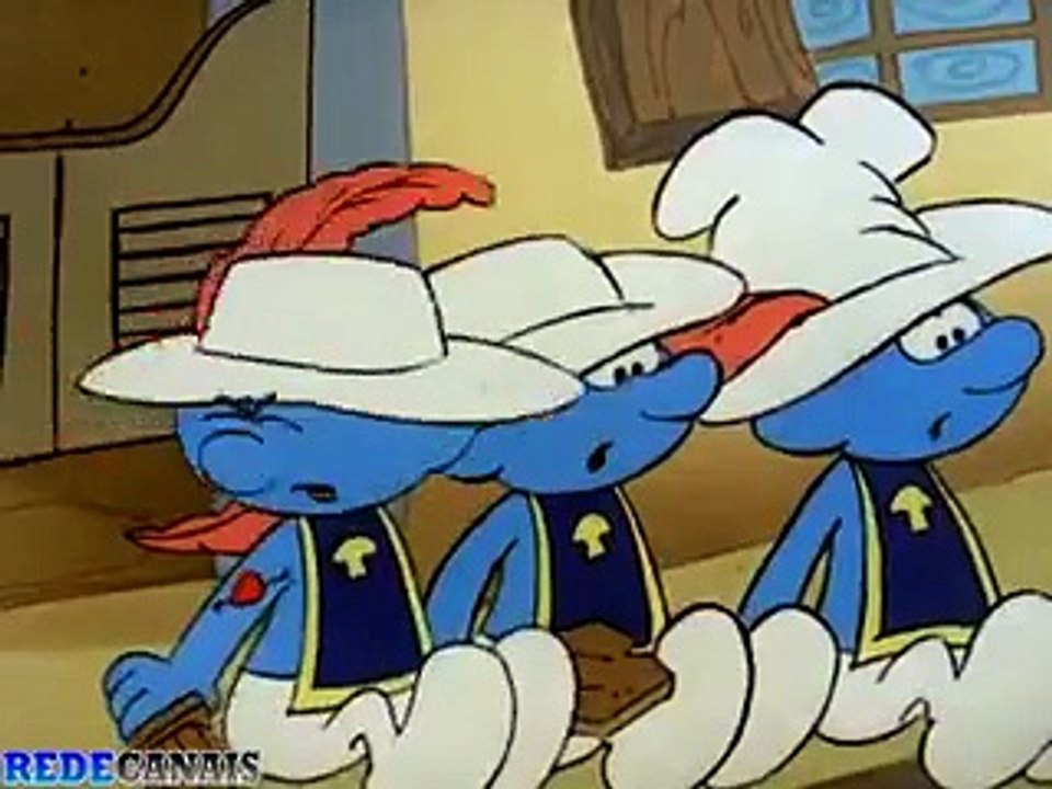 Os Smurfs - Os Três Mosqueteiros Smurfs (1982)