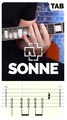 Rammstein - Sonne (Guitar Tab)