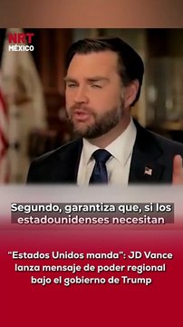 USA🇺🇸📣 El senador JD Vance aseguró que “en nuestro vecindario, Estados Unidos manda”, afirmando que ese escenario ha regresado bajo el liderazgo del presidente Donald Trump.