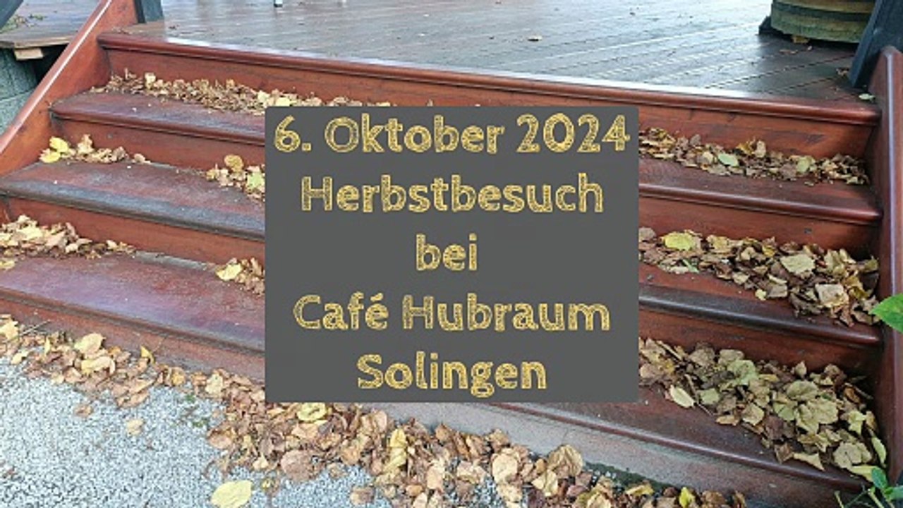 2024-10-08 Besuch Cafe-Hubraum Solingen