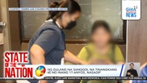 Isang buwang gulang na sanggol na tinangkang ibenta online ng inang 17-anyos, nasagip | SONA