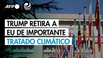Trump retira a EU de importante tratado climático