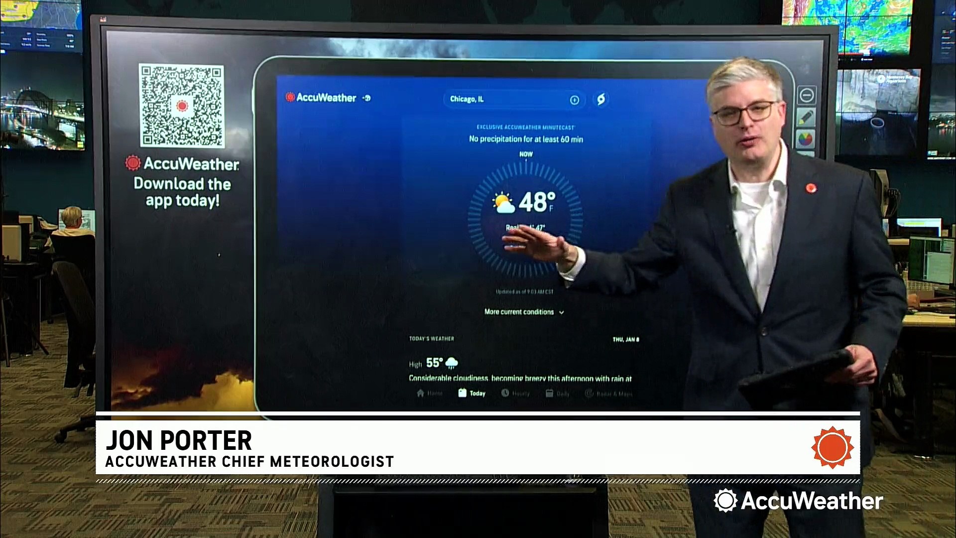 ⁣Plan your outdoor activities with the free AccuWeather app