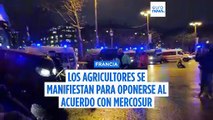 Acuerdo UE-Mercosur: Los agricultores franceses toman las calles de París