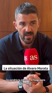 Villa valora la importancia de Morata en la Selección: ¿irá al Mundial?