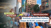 Juventud venezolana exige la liberación del pdte. Nicolás Maduro