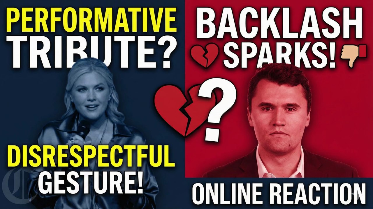 Erika Kirk’s ‘Performative’ 2025 Tribute to Late Husband Charlie Kirk Sparks Backlash Over ‘Disrespectful’ Gesture