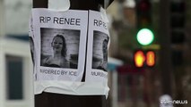 Gli abitanti di Minneapolis rendono omaggio a donna uccisa da Ice