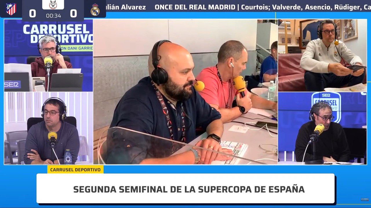 "No es falta": Iturralde sentencia la primera polémica del derbi en la Supercopa | Atlético de Madrid 0-1 Real Madrid|