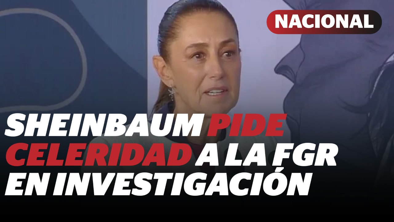Sheinbaum pide a FGR agilizar investigaciones del accidente del Tren Interoceánico | Reporte Indigo