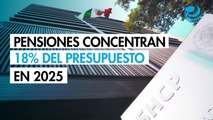 En el 2025, a pensiones contributivas se fueron 18 de cada 100 pesos del presupuesto