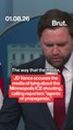 JD Vance accuses the media of lying about the Minnesota ICE shooting.