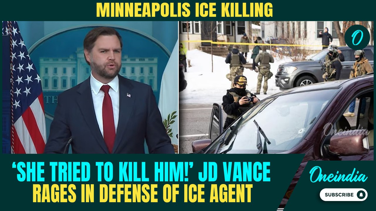 U.S Minneapolis ICE KILLING: JD Vance BLASTS FAKE Media For Anti-ICE Movement | ‘I Stands With ICE’