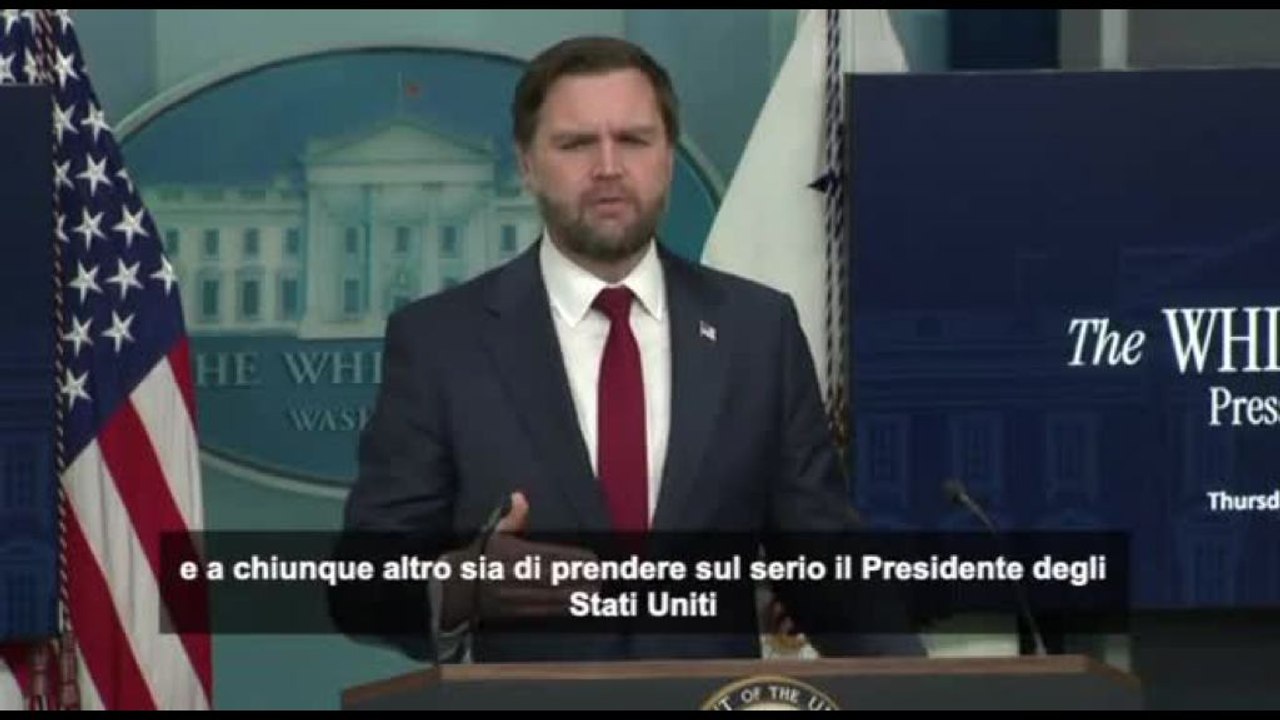 Groenlandia, europei prendano Trump "sul serio", avverte Vance