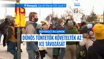 Tüntetés robbant ki Minneapolisban, miután az ICE ügynöke lelőtt egy nőt