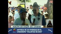 Carabobo | Gobierno Bolivariano entrega 28 viviendas dignas en el Urbanismo 