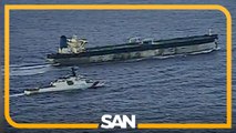 New Coast Guard video shows pursuit of sanctioned oil tanker Bella 1