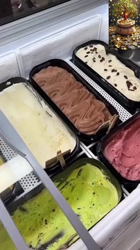 ice Cream gelato #icecream #chocolate #cake #dessert #food #foodie #ترند #streetfood