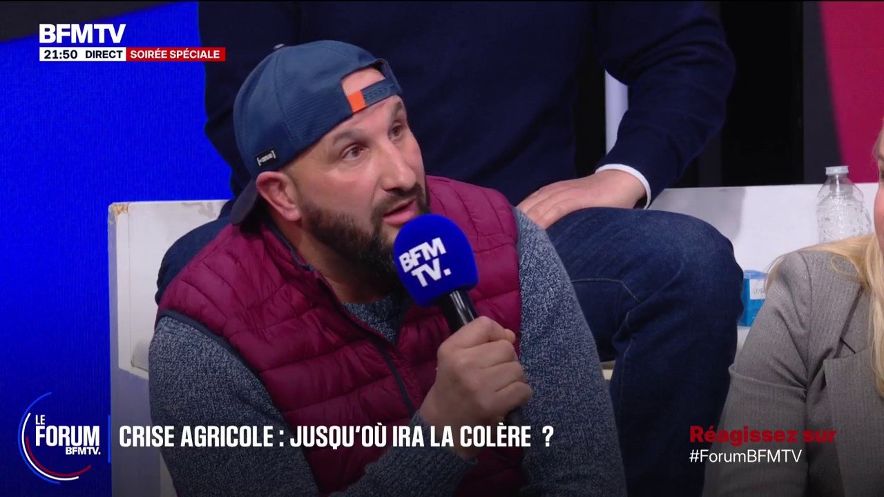 FORUM BFM - "S'il y a une guerre, je crains pas les balles mais la faim": Jérôme Bayle, éleveur bovin, indique que l'autonomie alimentaire de l'Europe est de "15 jours"