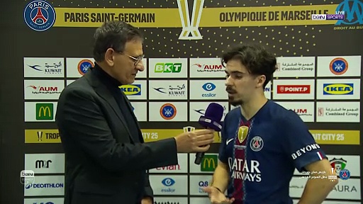 فيتينيا: "أنا فخور بهذا الفريق"