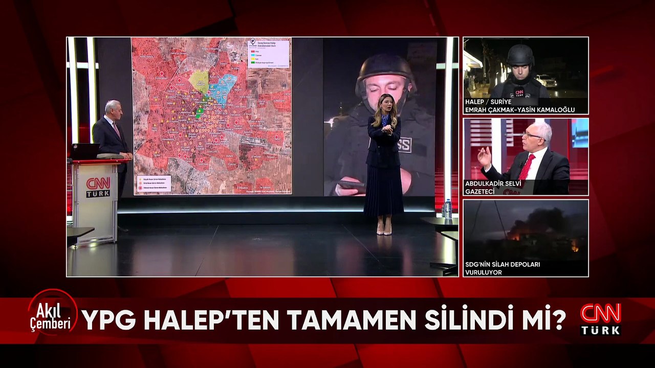 Suriye'den YPG'yi süpürme harekatında ve İran'daki kaosta son durum Akıl Çemberi'nde masaya yatırıldı