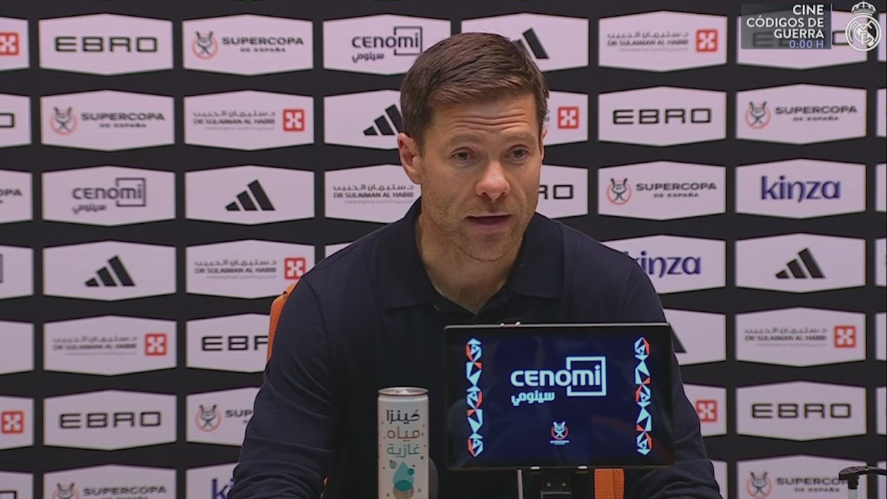 Rueda de prensa de Xabi Alonso tras Atleti vs Real Madrid