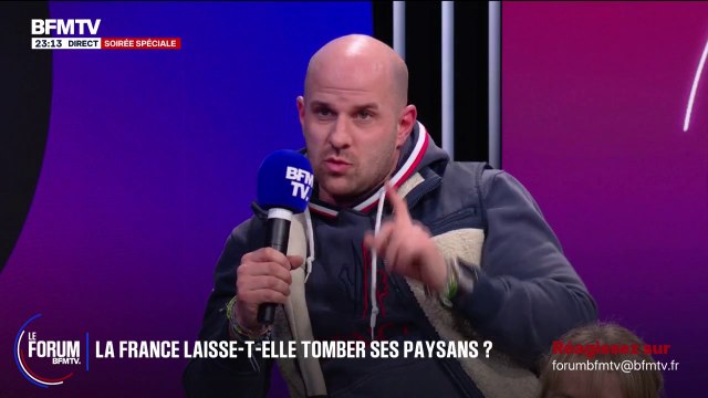 FORUM BFM - Colère agricole: Le panier moyen du Français baisse, mais les marges de la grande distribution restent les mêmes , reconnaît Maximilien, superviseur dans la grande distribution