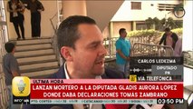 Cuál es el estado de salud de la diputada Gladis Autora López