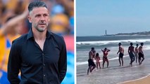 Martín Demichelis y su familia son rescatados en medio del mar tras casi ahogarse