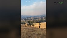 Bushfire smoke approaches Yarck