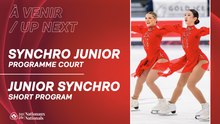 Championnats nationaux canadiens de patinage 2026 - Junior Patinage Synchronise - Programme Court
