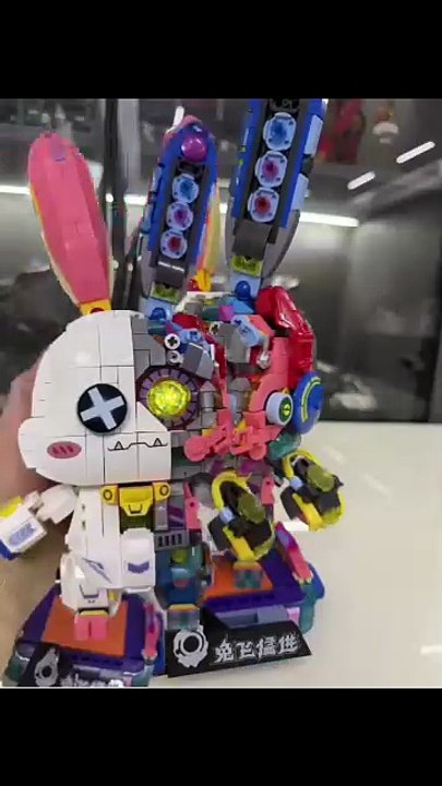 Chinese Building Blocks – Rabbit Breaks the Future Mechanical Rabbit Puzzle Toy