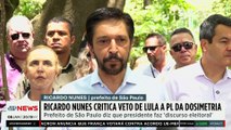 Ricardo Nunes critica veto de Lula ao PL da Dosimetria; Dora, Denise e Krigner comentam