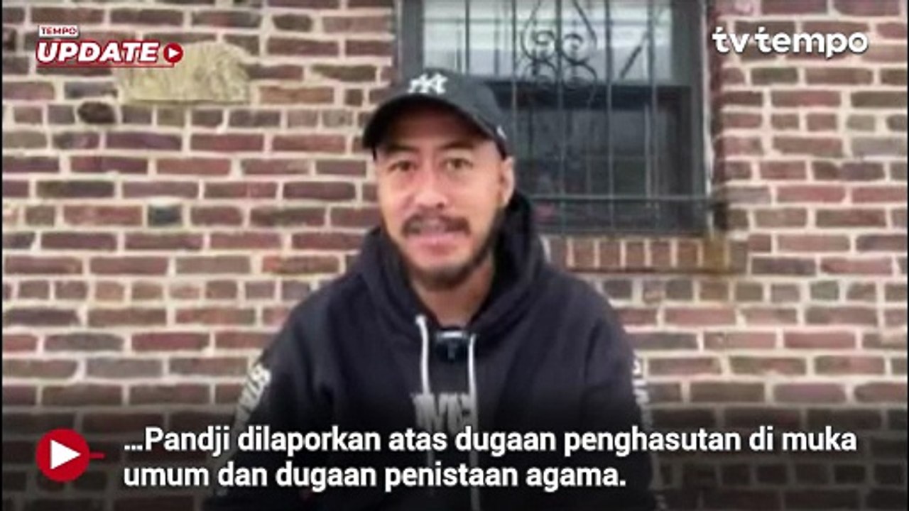 Alasan Pandji Pragiwaksono Dilaporkan ke Polisi