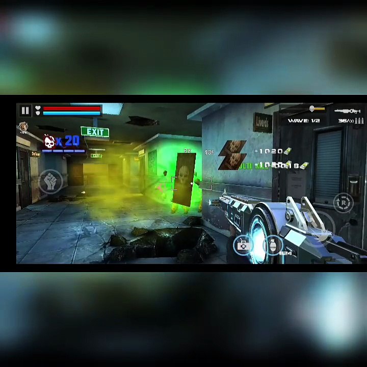 Spray Laser Gun Trail-Dead Target