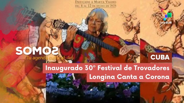 Inaugurado 30º Festival de Trovadores Longina Canta a Corona SOMOS 08-01-2026