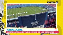 Cruz Azul regresará a este estadio