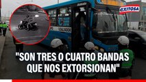 Transportistas sufren extorsión de hasta cuatro bandas criminales: 