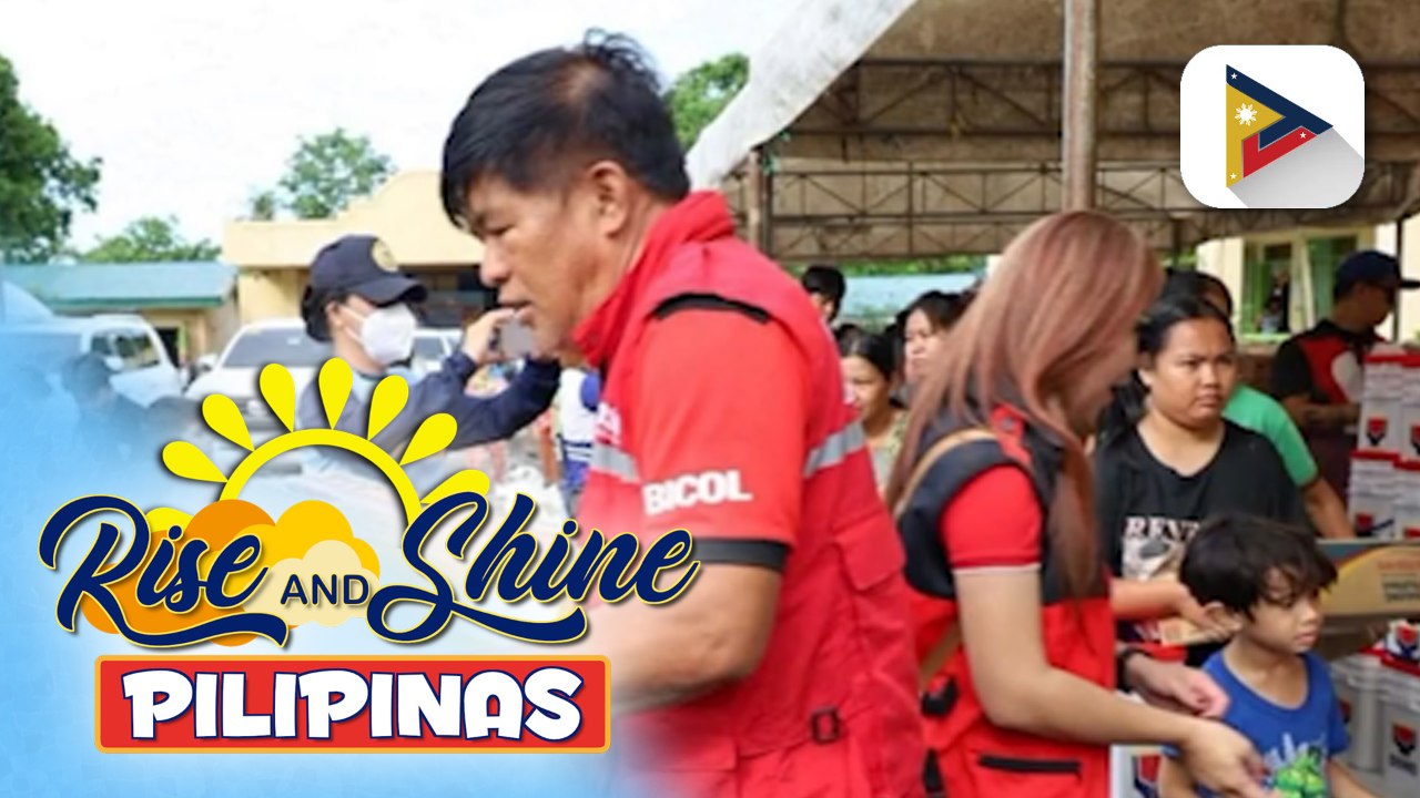 Emergency shelters, itinayo ng DSWD sa Malilipot, Albay para sa mga apektado ng pag-aalburoto ng Bulkang #Mayon | ulat ni Raiza Lucido ng PIA Albay