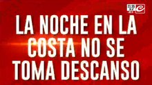 La noche de la costa no se toma descanso