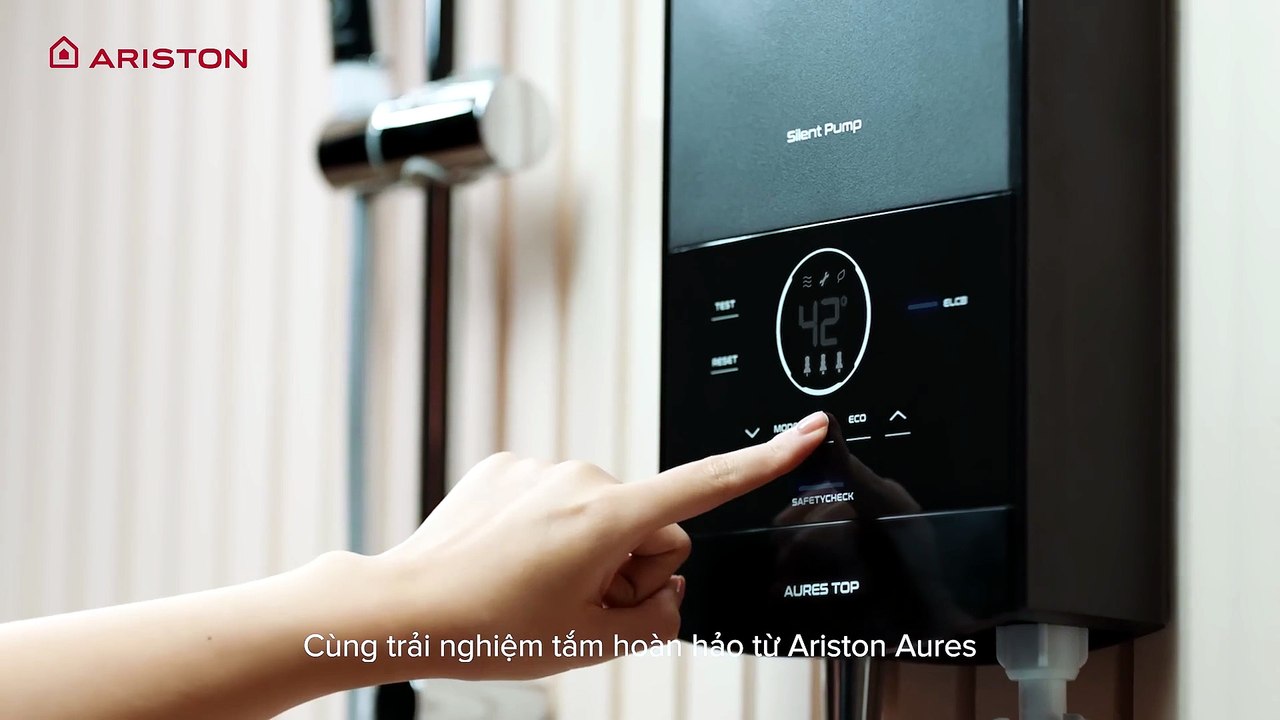 ARISTON AURES 2.0 - ĐỊNH CHUẨN ẤM-YÊN, NÂNG TẦM TRẢI NGHIỆM